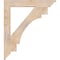 Ekena Millwork Merced Traditional Smooth Bracket, Douglas Fir, 3 1/2"W x 28"D x 32"H BKT04X28X32MRC01SDF - alternate 4